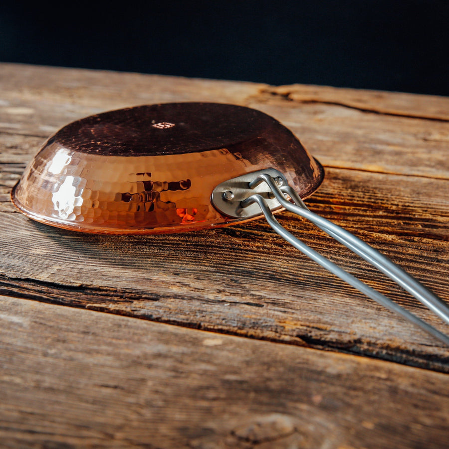 copper skillets
